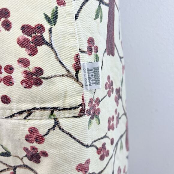 VTG 1990s Now Designs San Francisco Paris Bistro Cardinal Apron Kitchen Cotton - Picture 6 of 7